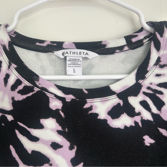 Athleta Women’s Balance Pullover Willow Elfin Crew Neck Sweatshirt - Size L - Picture 2 of 6